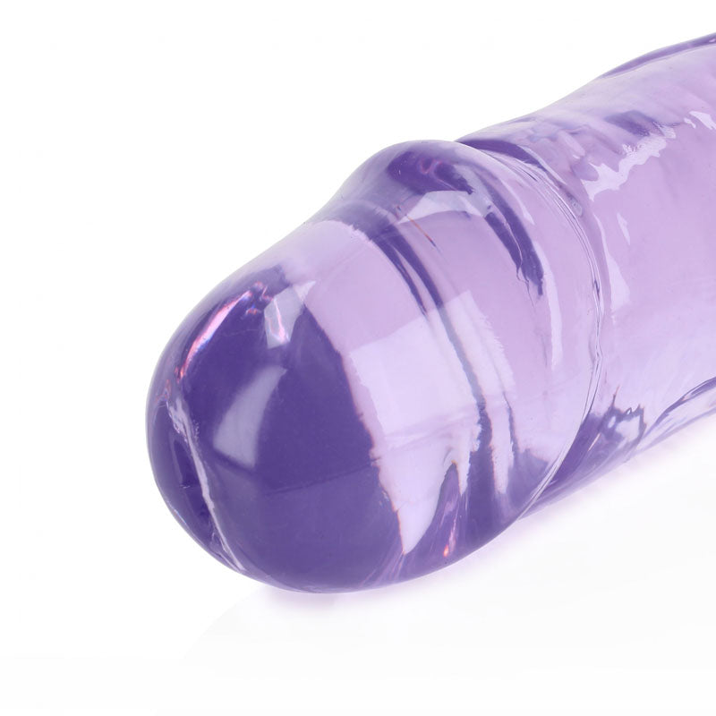 REALROCK 34 cm Double Dong - Purple - Purple 34 cm (14'') Double Dong