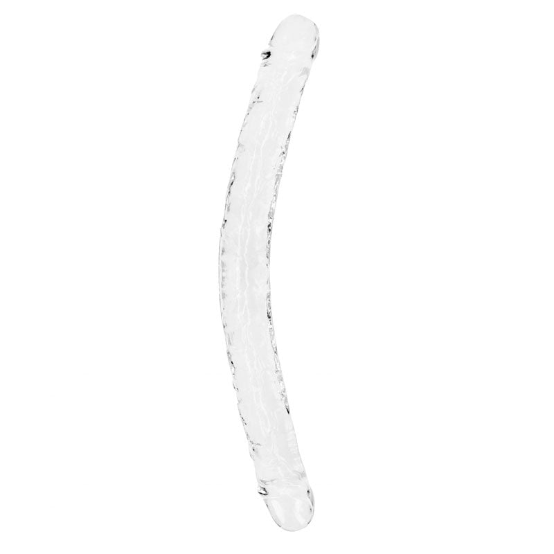 REALROCK 45 cm Double Dong - Clear - Clear 45 cm (18'') Double Dong