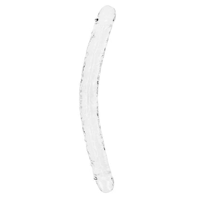 REALROCK 45 cm Double Dong - Clear - Clear 45 cm (18'') Double Dong