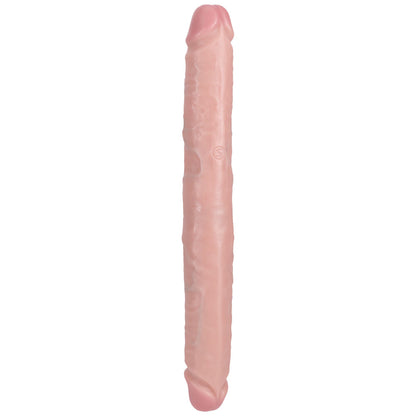 REALROCK 35cm Thick Double Dildo - Flesh - Flesh 35 cm (14'') Thick Double Dong