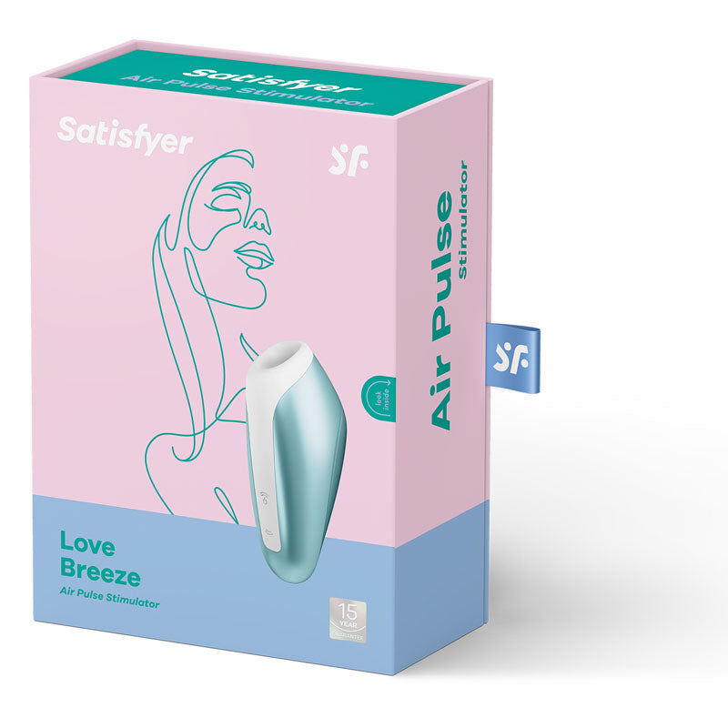 Satisfyer Love Breeze - Touch-Free USB-Rechargeable Clitoral Stimulator with Vibration