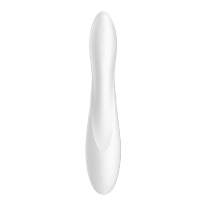 Satisfyer Pro + G-Spot - White 22 cm USB Rechargeable Rabbit Vibrator with Touch-Free Clitoral Stimulator