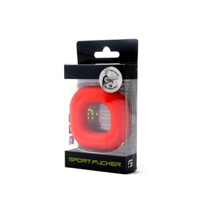 Sport Fucker Big Boner Ring - Red Cock Ring