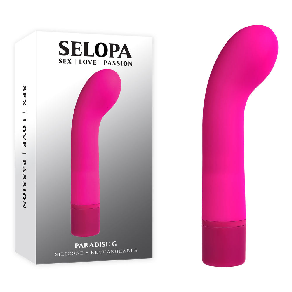 Selopa PARADISE G - Pink 12.7 cm USB Rechargeable Vibrator