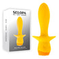 Selopa MELLOW YELLOW - Yellow 13.5 cm USB Rechargeable Vibrating Anal Plug