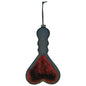 Sex & Mischief Enchanted Heart Paddle - Red/Black Paddle