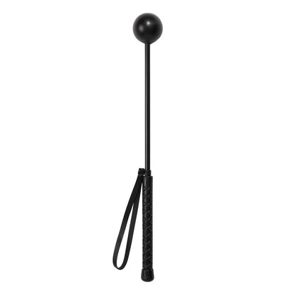 Sex & Mischief Shadow Ball Crop - Black 44 cm Whip