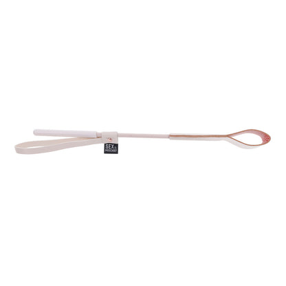 Sex & Mischief Peaches n CreaMe Riding Crop - Peach 30 cm Crop Whip