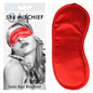 Sex & Mischief Satin Blindfold Red - Red Blindfold