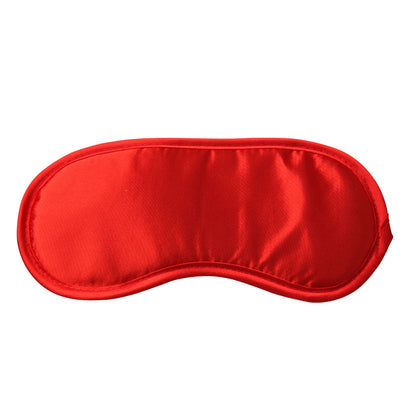 Sex & Mischief Satin Blindfold Red - Red Blindfold