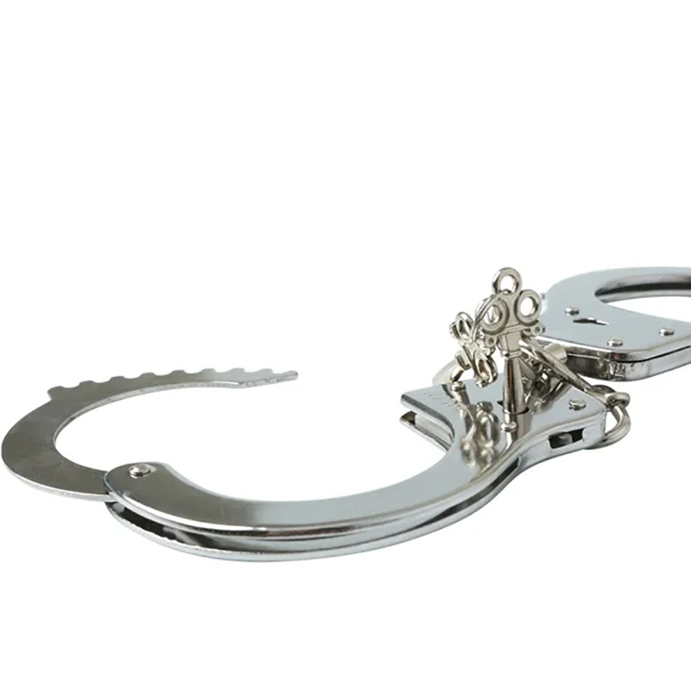 Sex & Mischief Metal Handcuffs - Metal Restraints