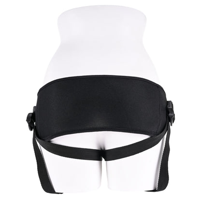 SPORTSHEETS Breathable Strap On - Black Adjustable Strap-On Harness (No Probe Included)