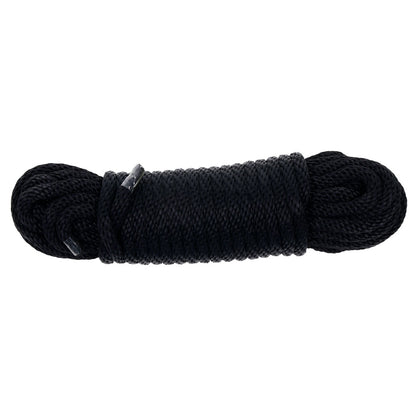 SPORTSHEETS Tied and Twisted Bondage Kit - Black Bondage Kit - 5 Piece Set