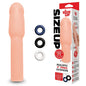 Size Up Realistic 4 Inch Penis Extender - Flesh 10.1 cm (4'') Penis Extension Sleeve