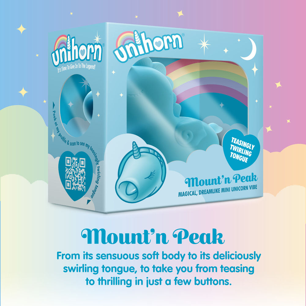 Unihorn - Mount'n Peak - Lilac USB Rechargeable Flicking Stimulator