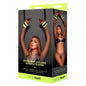 WhipSmart Glow Doorway Deluxe Buckle Cuffs - Glow in the Dark Restraints