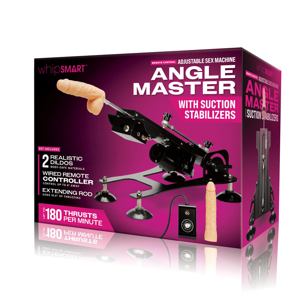 WhipSmart Angle Master Adjustable Sex Machine - Mains Powered Sex Machine-WS1025