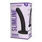 WhipSmart 5'' Slimline Rechargeable Vibrating Dildo - Black 12.7 cm USB Rechargeable Dildo