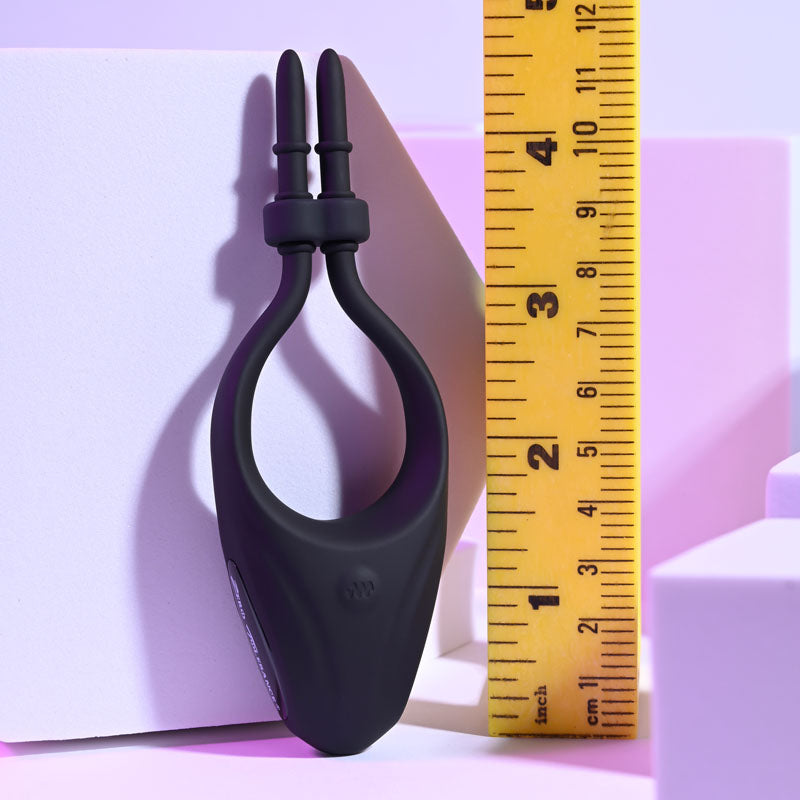 Zero Tolerance PERFECT FIT - Black USB Rechargeable Vibrating Lasso Cock Ring