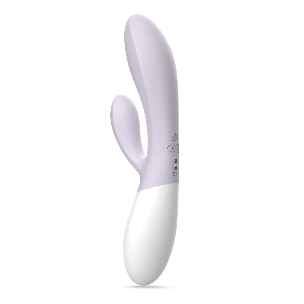 Zini Dew - Purple Hydrangea 20 cm USB Rechargeable Rabbit Vibrator