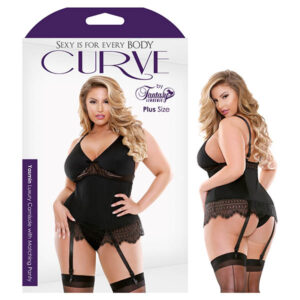 Curve Yasmin Luxury Camisole with Matching Panty
