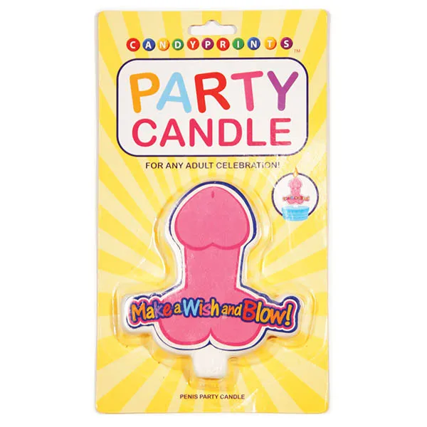 Make A Wish & Blow Penis Candle