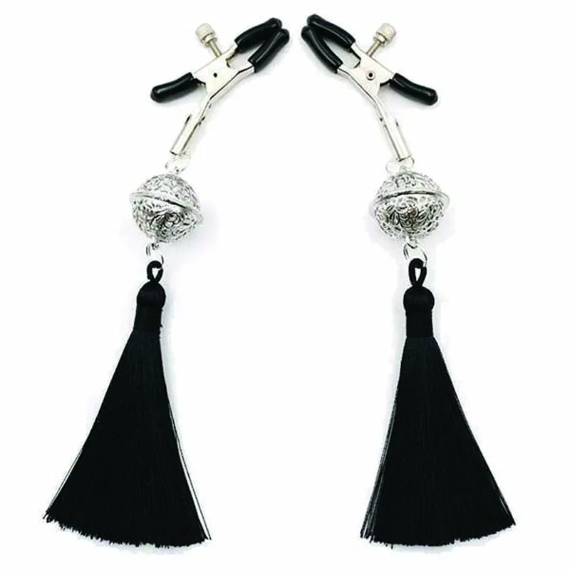 Sexy AF - Clamp Couture Black Tassle