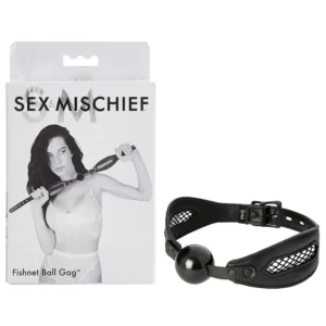 Sex & Mischief Fishnet Ball Gag