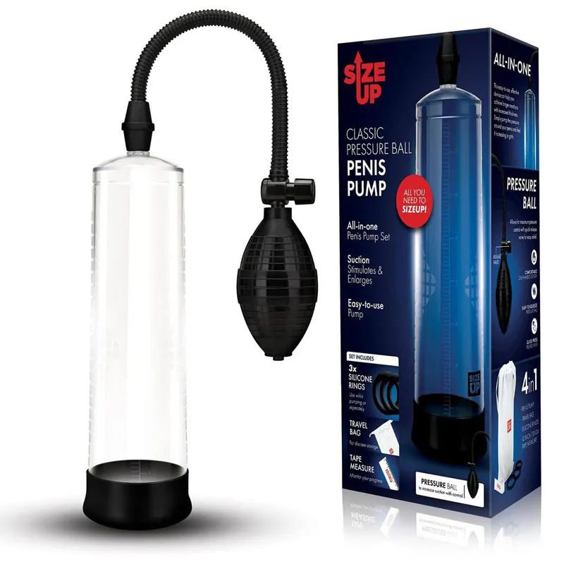 Size Up Classic Ball Penis Pump