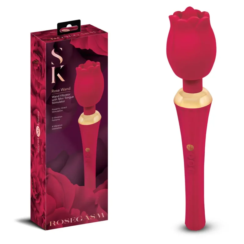 Secret Kisses Rosegasm Rose Wand