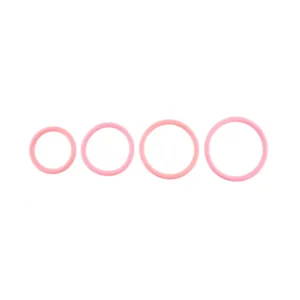 SPORTSHEETS Rubber O-Ring 4 Pack - Coral