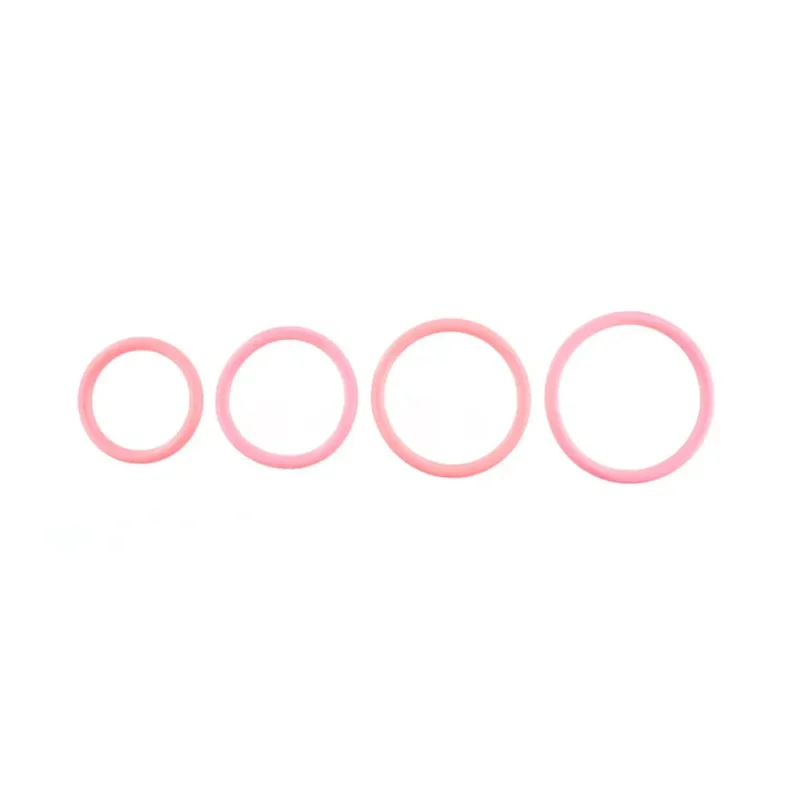 SPORTSHEETS Rubber O-Ring 4 Pack - Coral